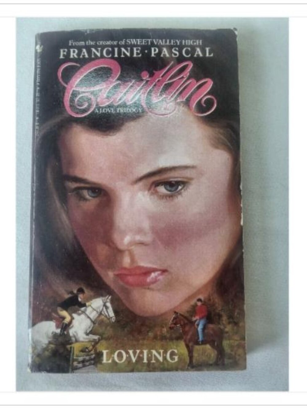 Caitlin: Loving Joanna Campbell 1985 First Edition Paperback Book Vintage Novel